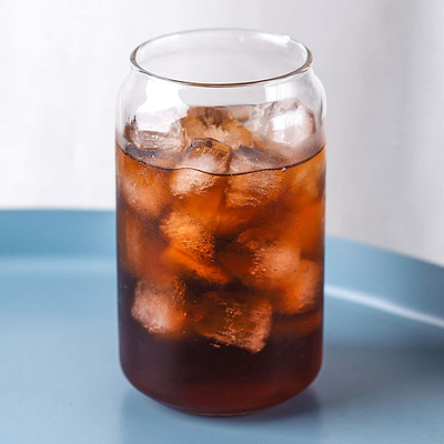 350ml 500ml গ্লাস ড্রিঙ্ক টাম্বলার কাপ জুস বিয়ার ক্যান কোলা