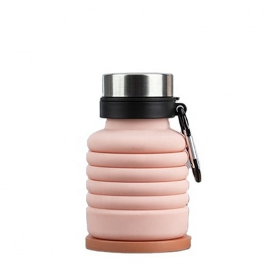 50-500ML ভ্রমণ সিলিকন পানীয় গ্লাস ভাঁজ কাপ চূর্ণ প্রতিরোধী